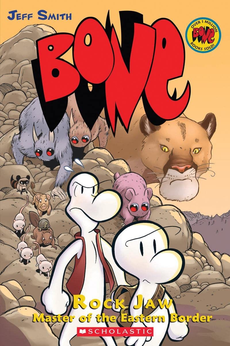 CARTOON BOOKS Graphic Novel > Kids Bone Color ED SC Vol 05 Rock Jaw 9780439706360 JUN120997