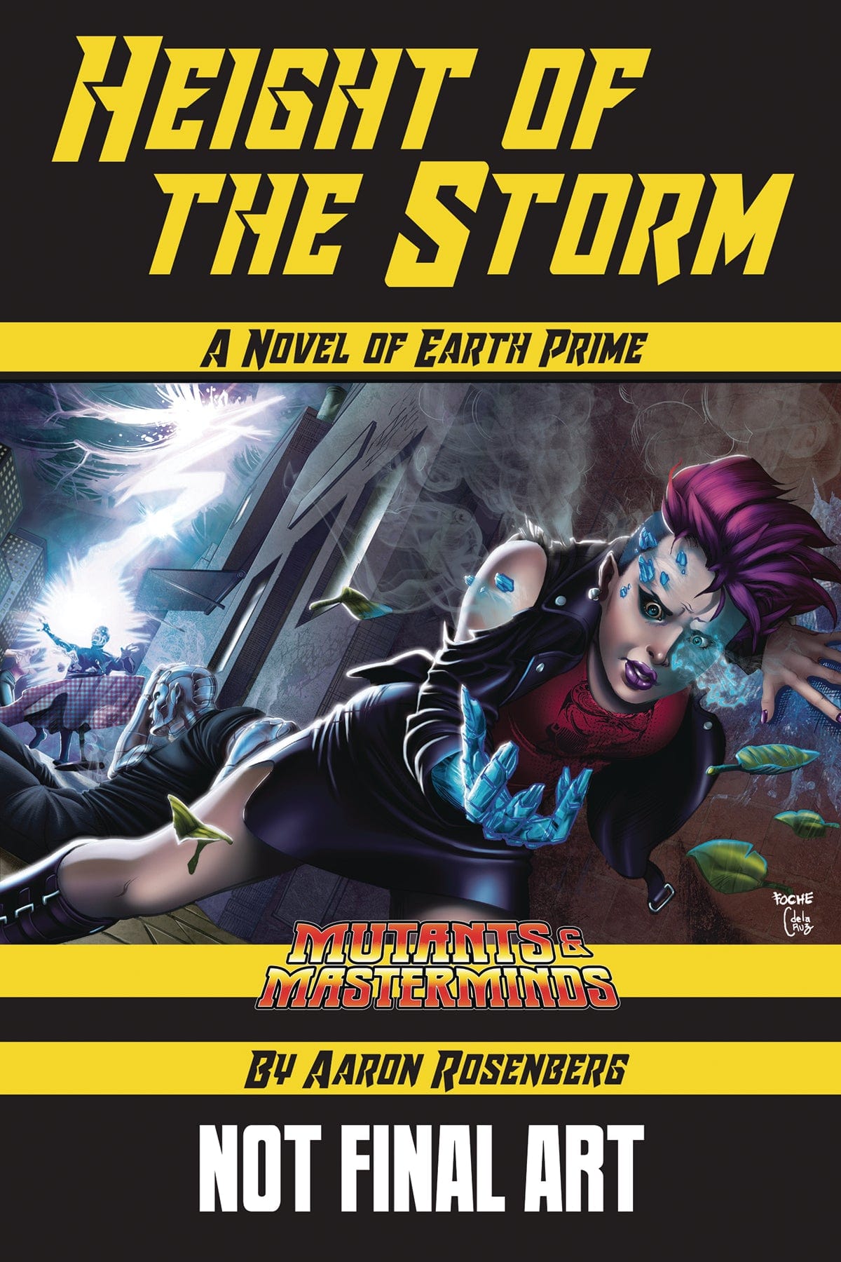 Green Ronin Publishing Books HEIGHT OF THE STORM MUTANTS AND MASTERMINDS PROSE NOVEL 9781934547090 AUG222955
