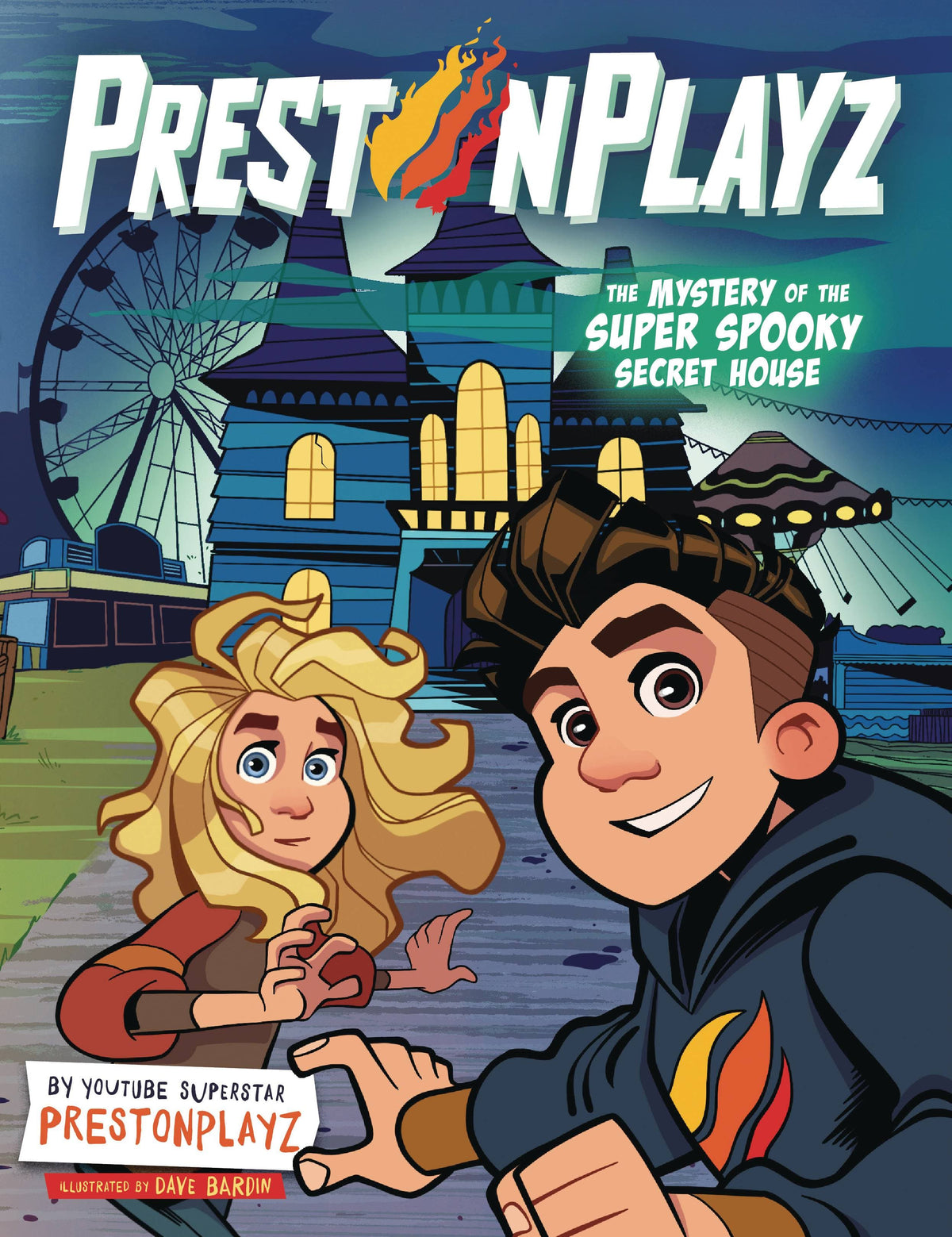 HARPER ALLEY Graphic Novel Prestonplayz Mystery Of Super Spooky Secret House GN 9780063065147 DEC221375