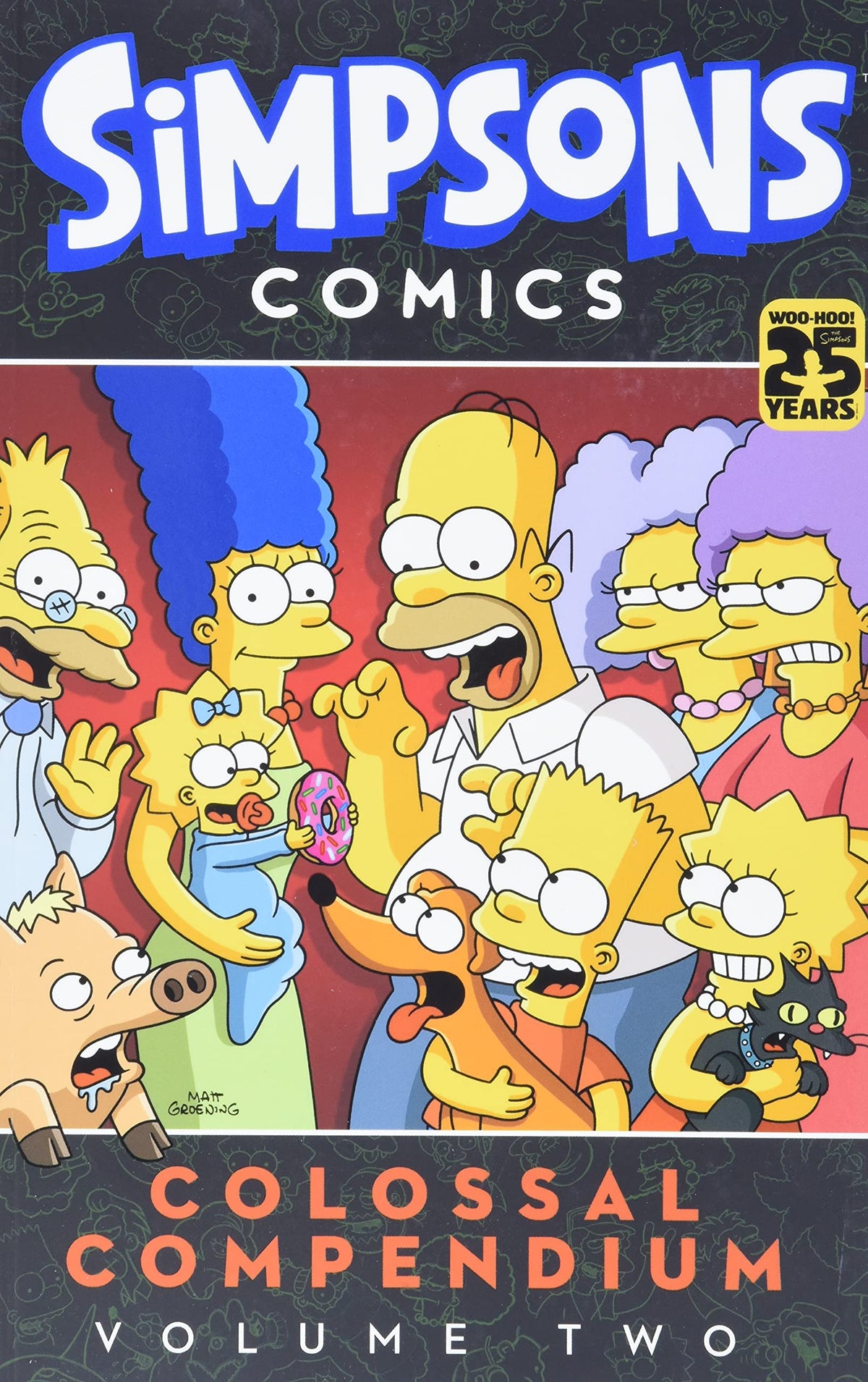 Harper Graphic Novel Simpsons Comics: Colossal Compendium Vol. 2 TP 9780062336095