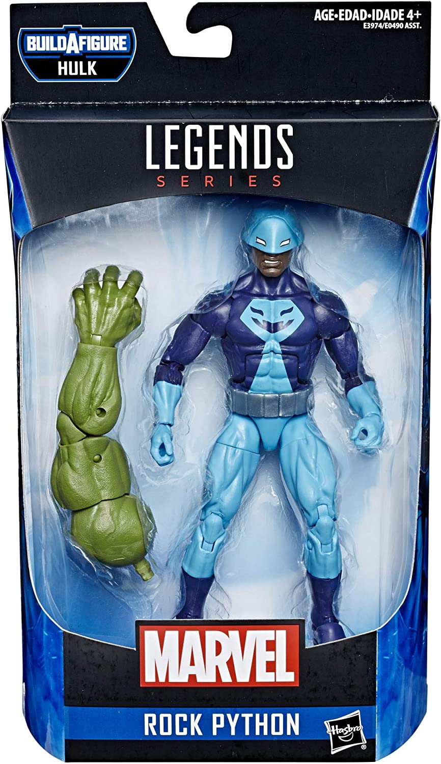 Hasbro Toys > Action Figures > Marvel Legends Hasbro: Marvel Legends - Rock Python (Build Hulk) 630509838714