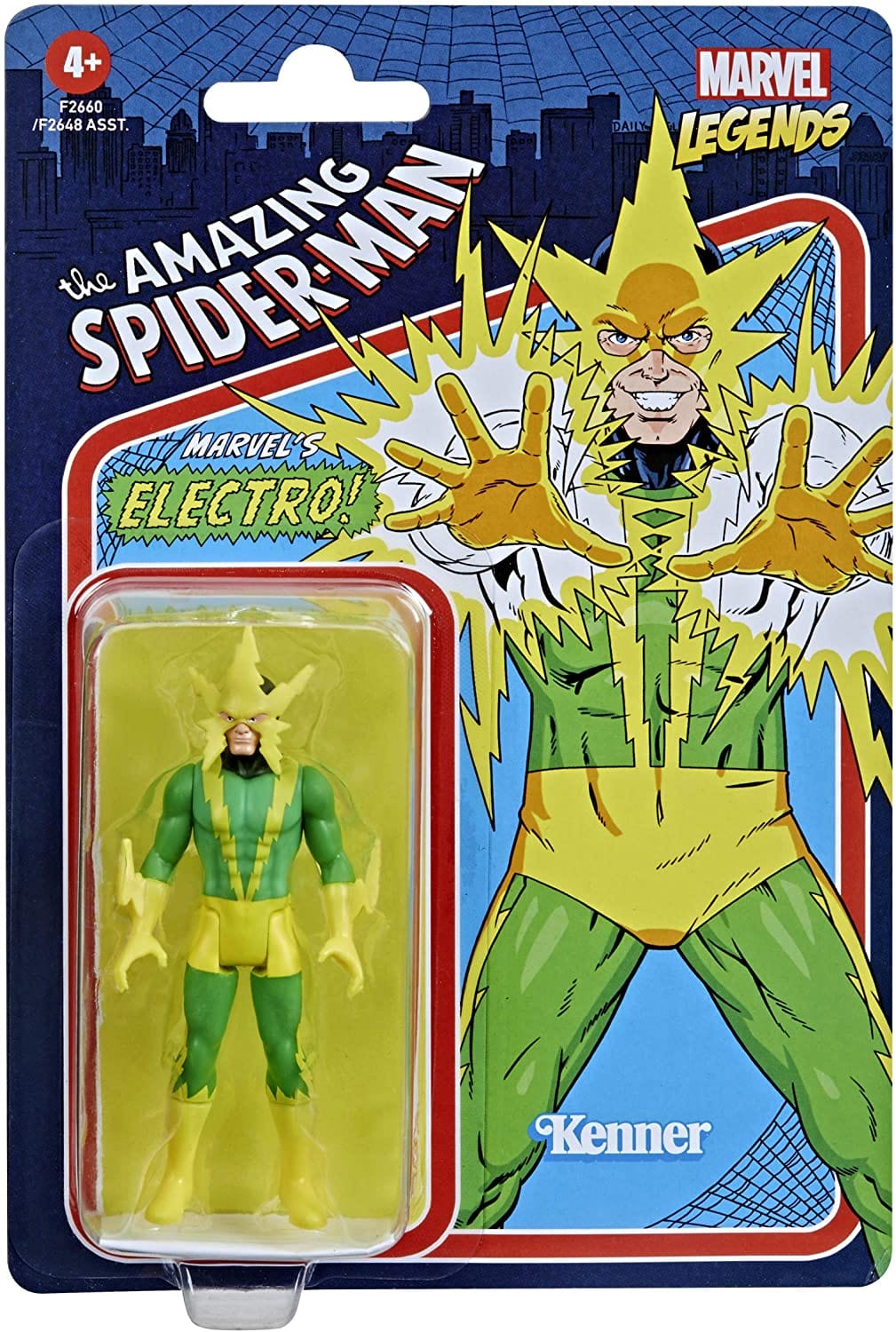 Hasbro Toys > Action Figures > Marvel Legends Hasbro/Kenner: Marvel Legends - Electro 5010993848997