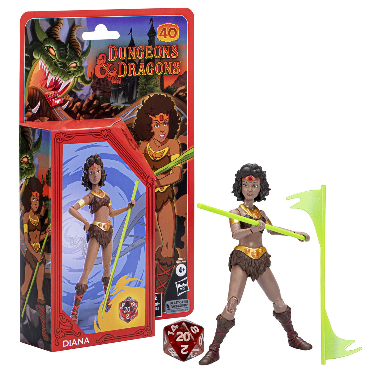 Hasbro Toys > Action Figures > Other Action Figures Hasbro: Dungeons & Dragons Cartoon - Diana 6" 5010994192624 AUG228046