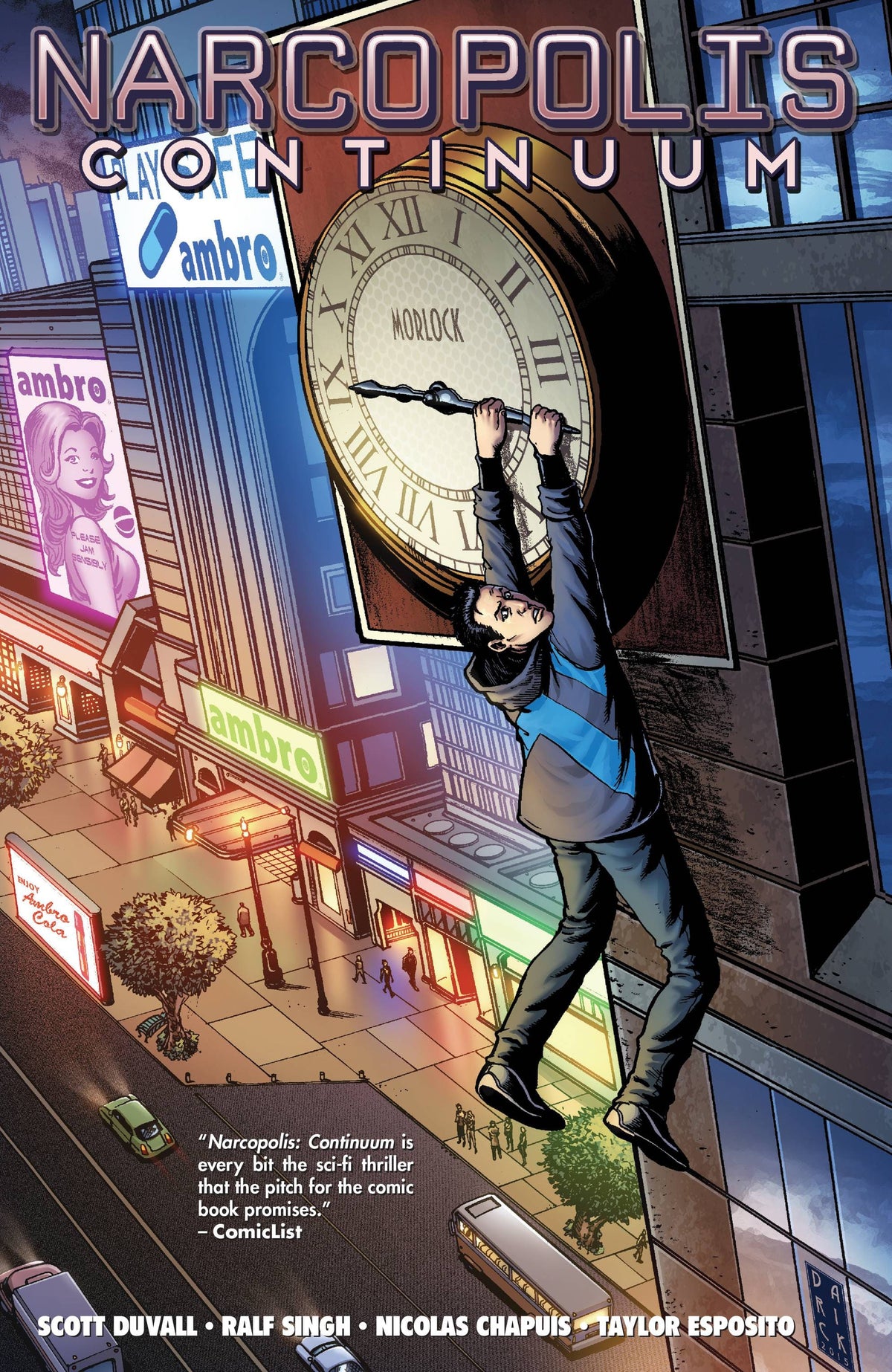 HEAVY METAL MAGAZINE Graphic Novel Narcopolis Continuum TP 9781947784062 NOV171709