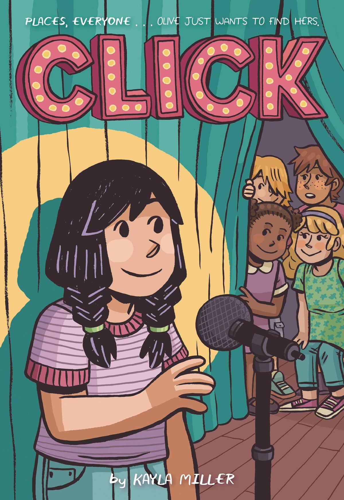 HOUGHTON MIFFLIN HARCOURT Graphic Novel Click GN Vol 01 Places Everyone 9781328911124 NOV181824