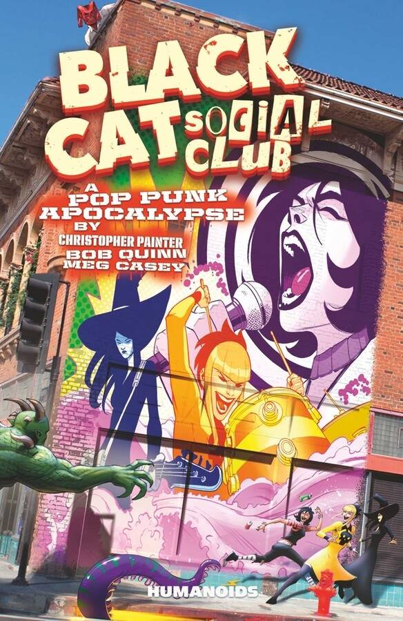 HUMANOIDS Graphic Novel Black Cat Social Club TP 9781643378374 FEB231460