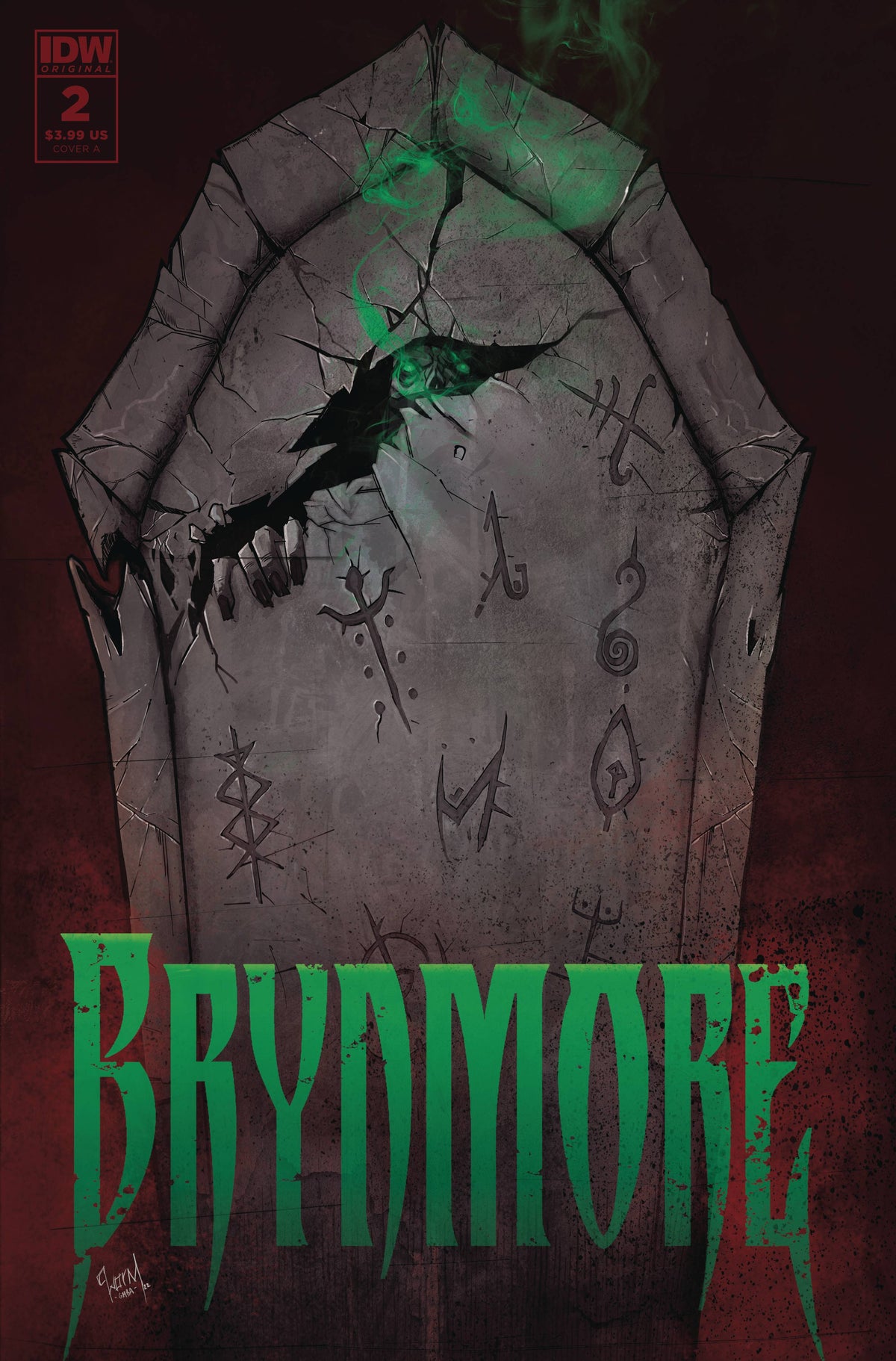 Idw Publishing Comic Books BRYNMORE #2 CVR A DAMIEN WORM 82771403160700211 MAY231313