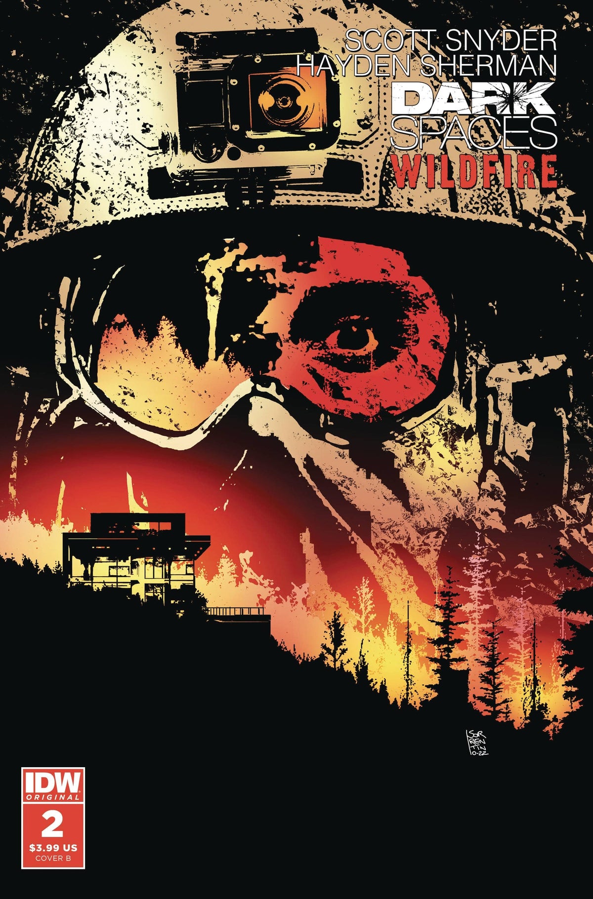 Idw Publishing Comic Books DARK SPACES WILDFIRE #2 CVR B SORRENTINO 82771403066200221 JUN221638