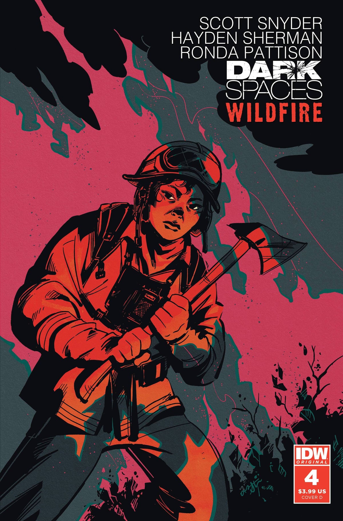 Idw Publishing Comic Books DARK SPACES WILDFIRE #4 CVR D STERLE (MR) 82771403066200441 AUG221530