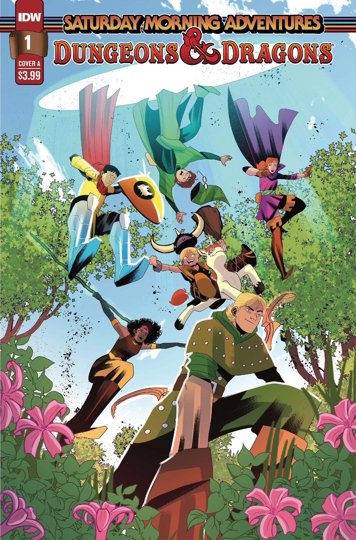 Idw Publishing Comic Books DUNGEONS & DRAGONS SATURDAY MORNING ADV #1 CVR A KAMBADAIS 82771403067900111 DEC221391