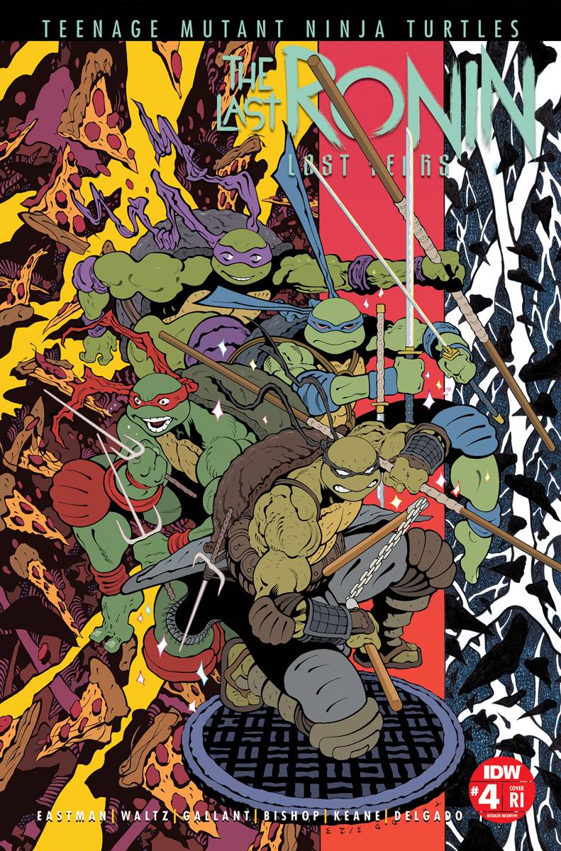 IDW Publishing Comic Books > Incentives TMNT LAST RONIN LOST YEARS #4 CVR D 1:25 INCV VAR MOORE 82771403102700441 APR231598