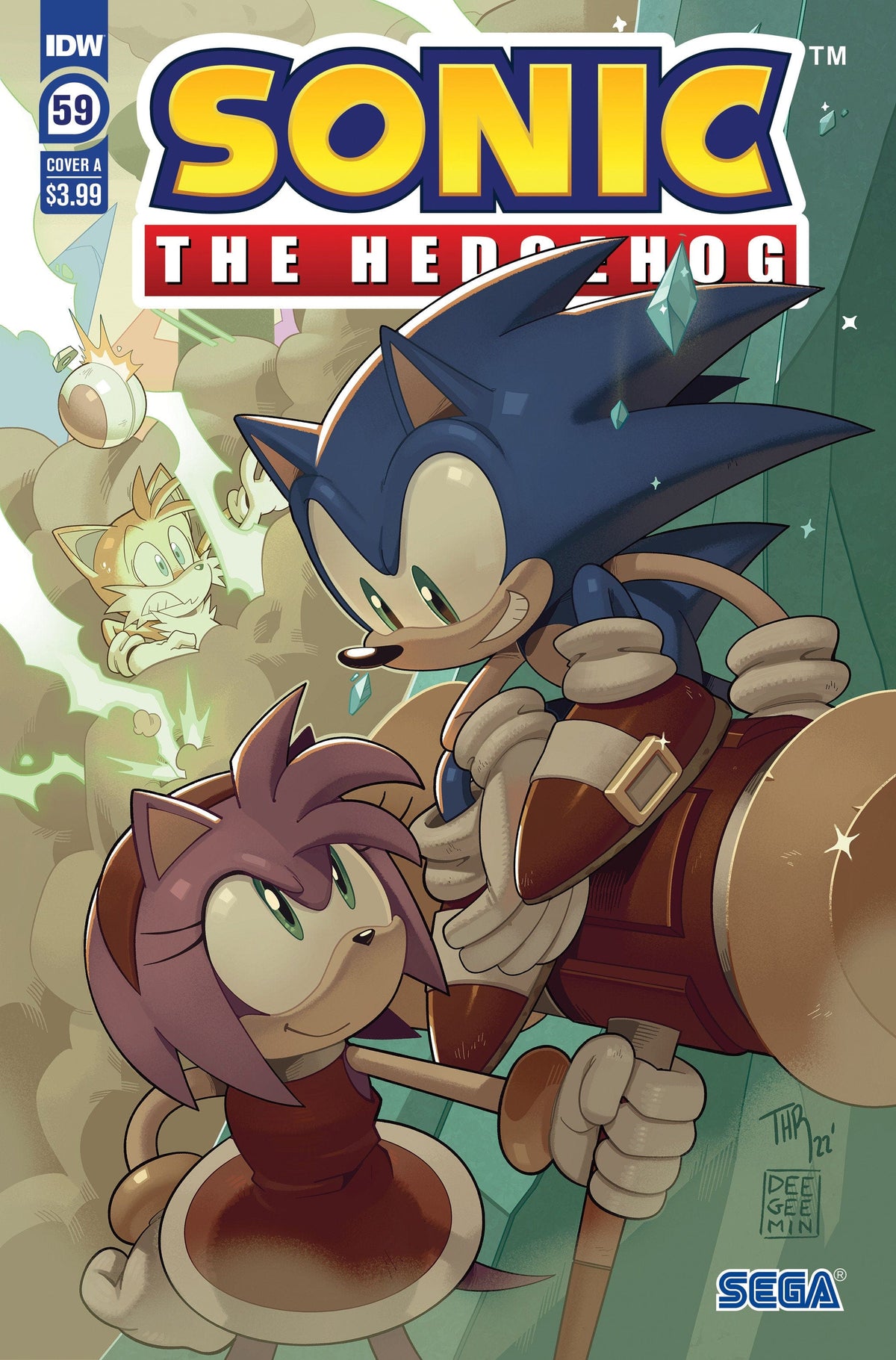 Idw Publishing Comic Books SONIC THE HEDGEHOG #59 CVR A ROTHLISBERGER 82771401521805911 JAN231608