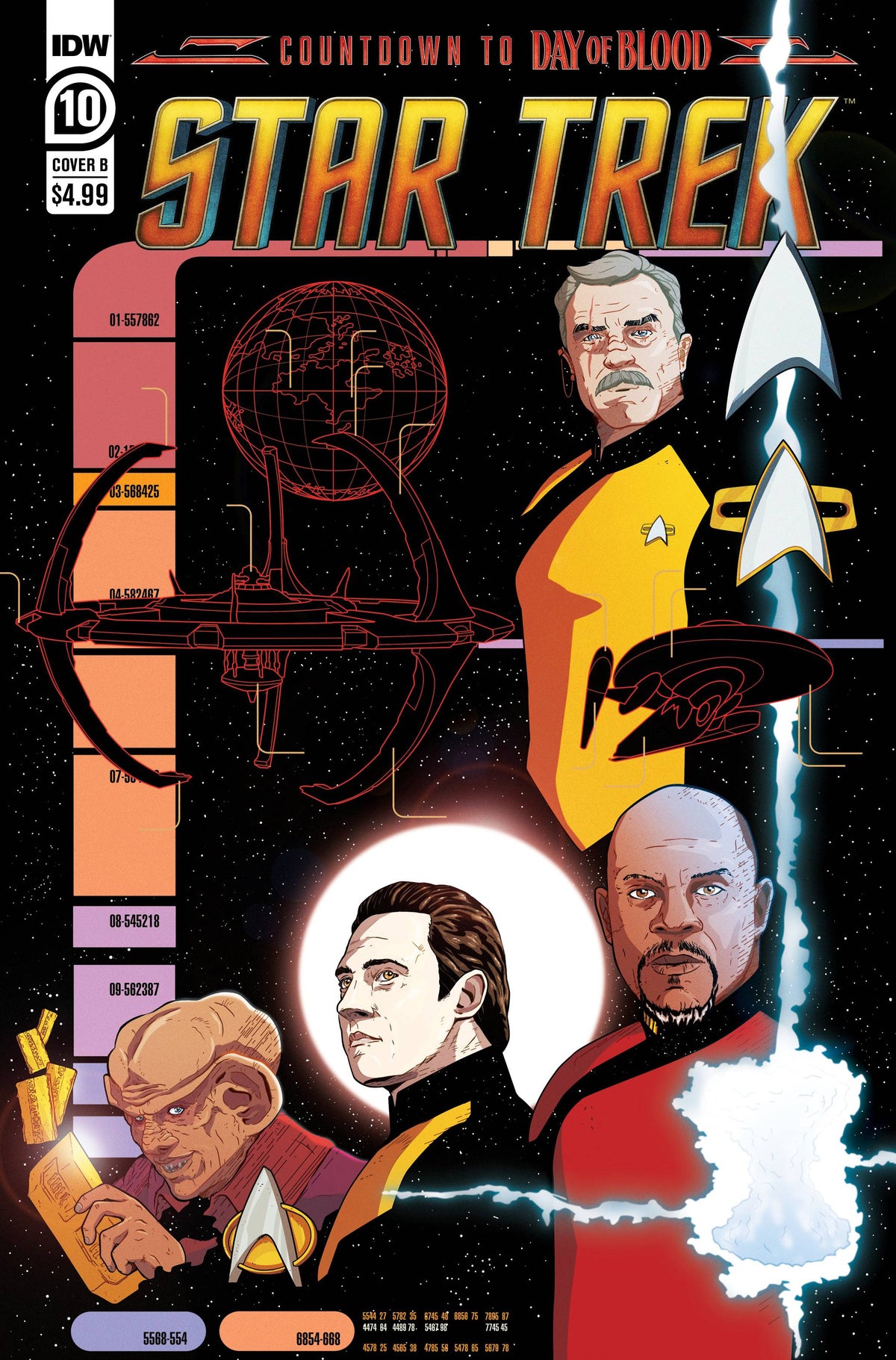Idw Publishing Comic Books STAR TREK #10 CVR B MURPHY 82771403084601021 MAY231373
