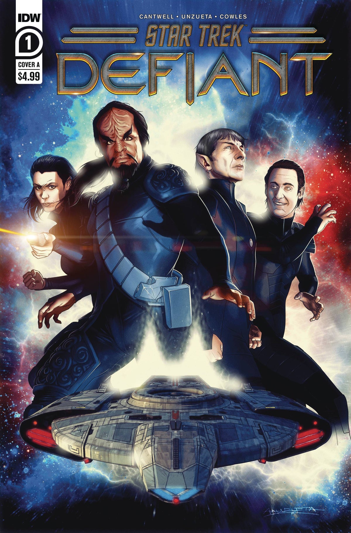 Idw Publishing Comic Books STAR TREK DEFIANT #1 CVR A UNZUETA 82771403137900111 DEC221417