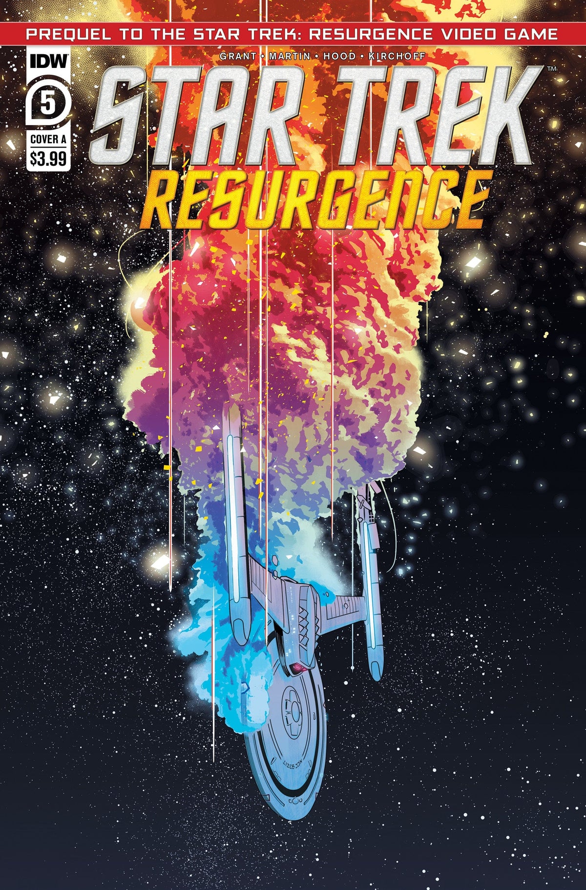 Idw Publishing Comic Books STAR TREK RESURGENCE #5 CVR A HOOD (MR) 82771403105800511 JAN231630