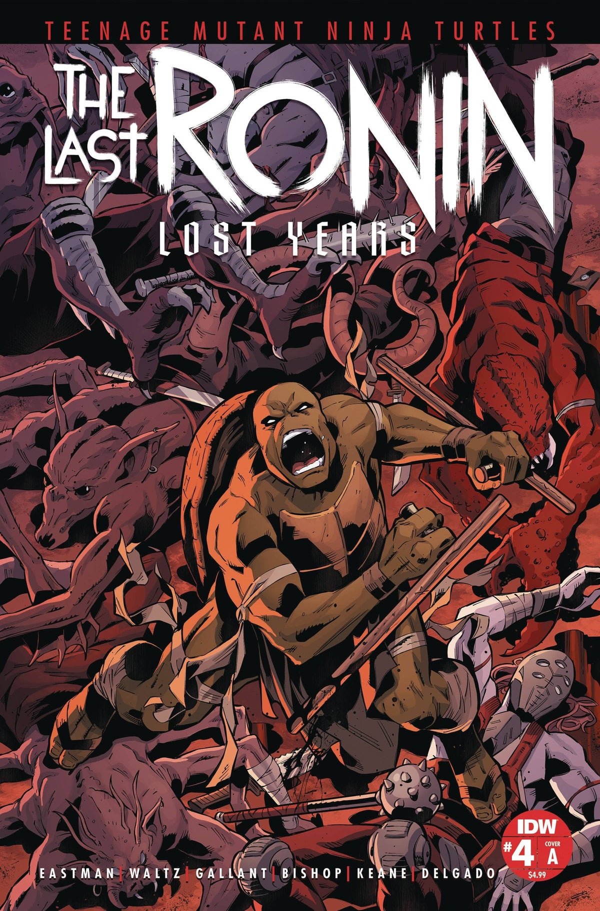 IDW Publishing Comic Books TMNT LAST RONIN LOST YEARS #4 CVR A GALLANT 82771403102700411 APR231595