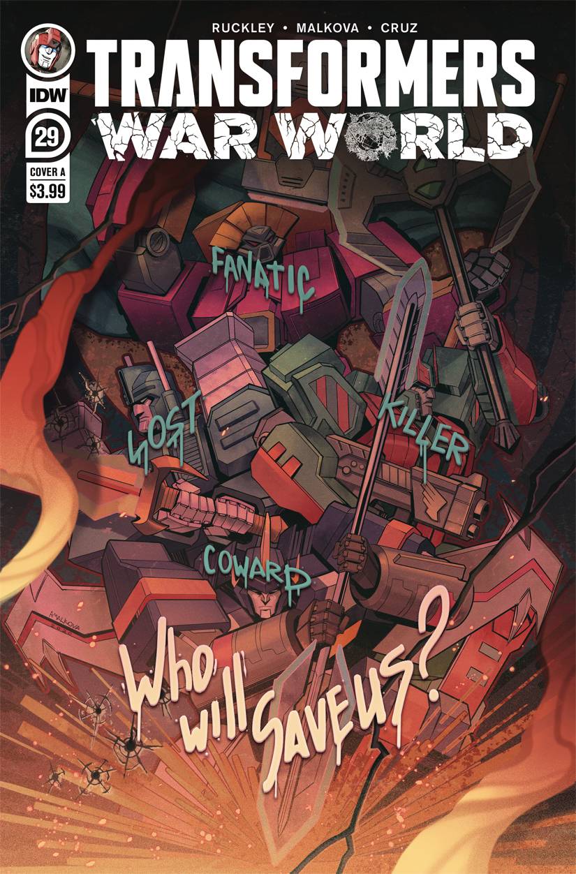 Idw Publishing Comic Books TRANSFORMERS #29 CVR A MALKOVA 82771401739702911 JAN210501