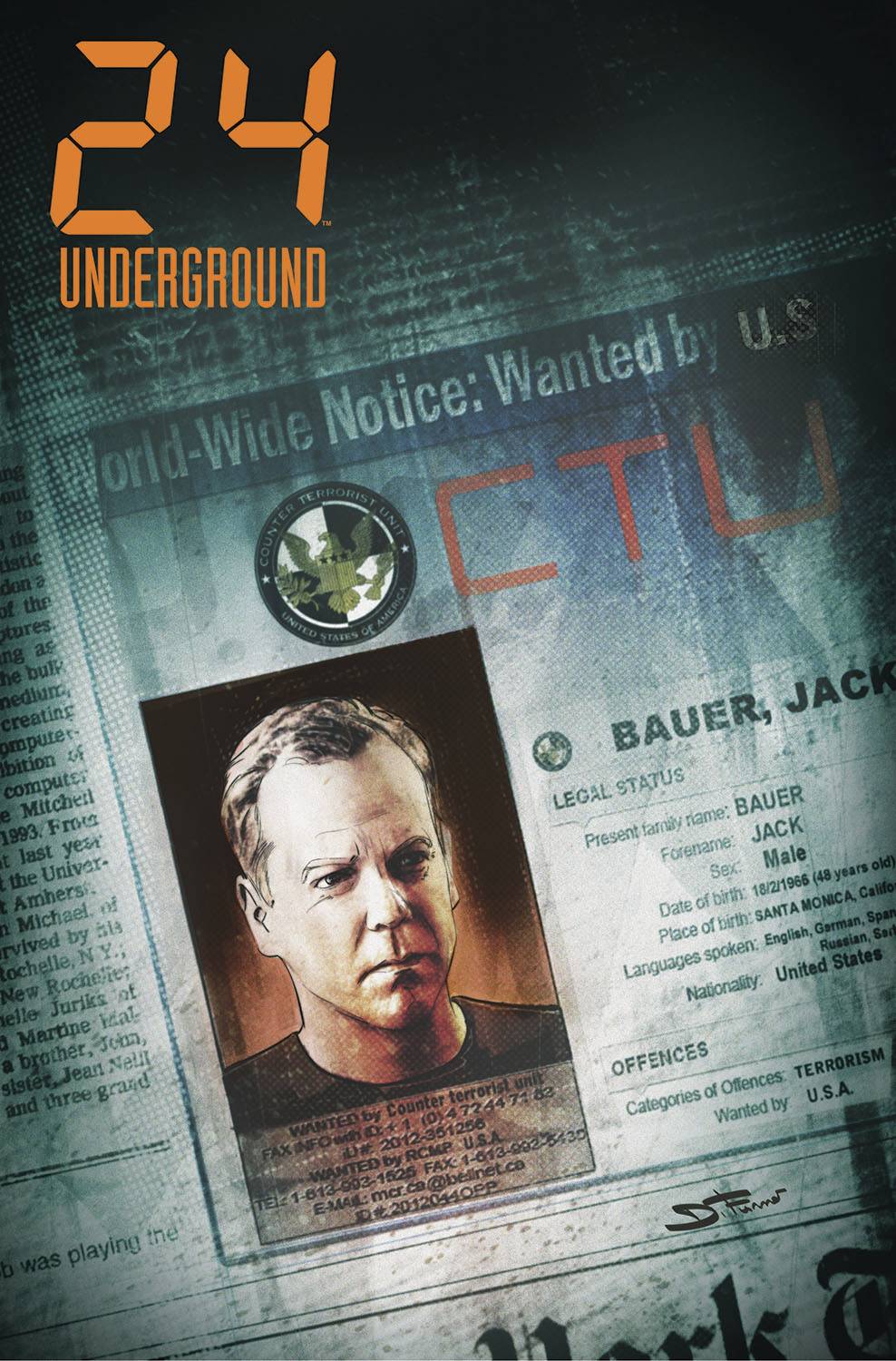IDW-PRH Graphic Novel 24 Underground TP 9781631400544 SEP140493