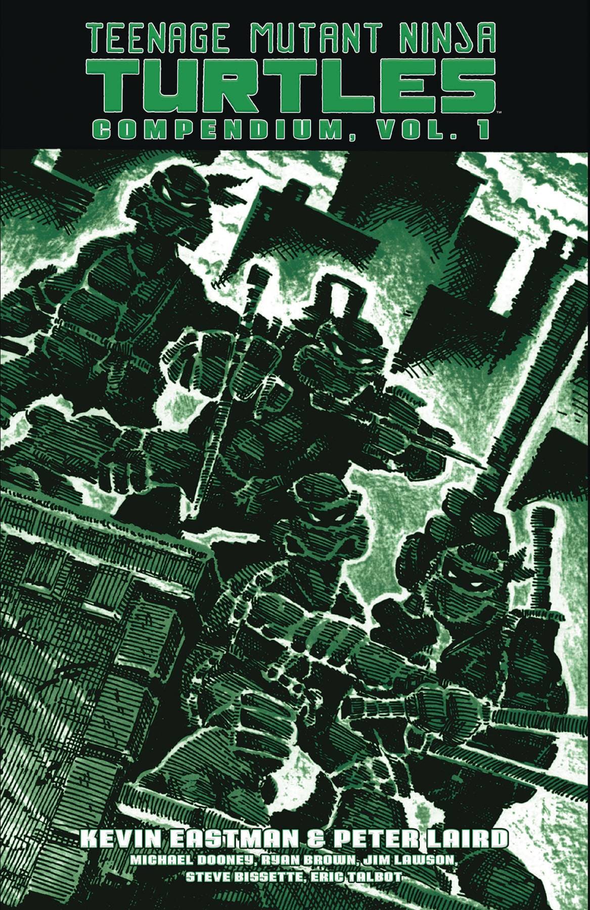 IDW-PRH Graphic Novel Teenage Mutant Ninja Turtles Compendium HC 9781684059317 AUG221567