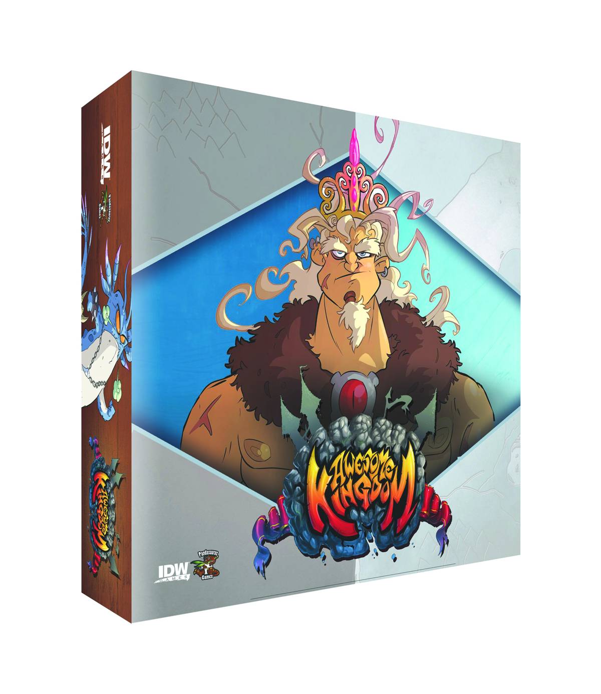 Idw Publishing Board Games > Large Box Games AWESOME KINGDOM BOARD GAME 827714008982 IDW 00898