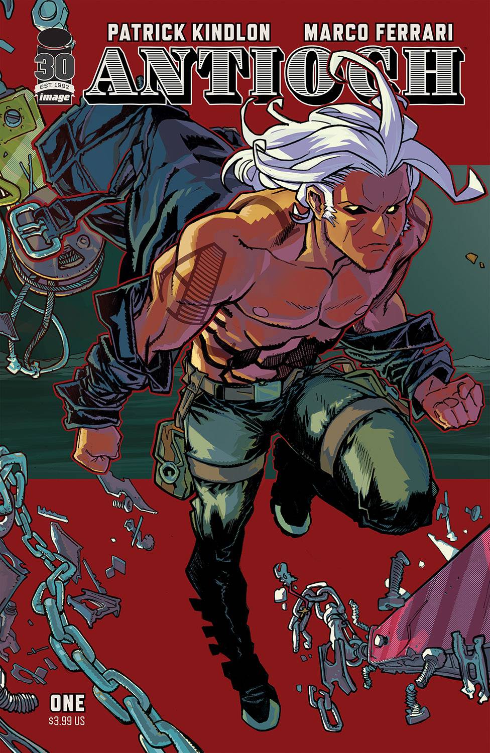 Image Comics Comic Books ANTIOCH #1 CVR A FERRARI (MR) 70985303560200111 JUL220059