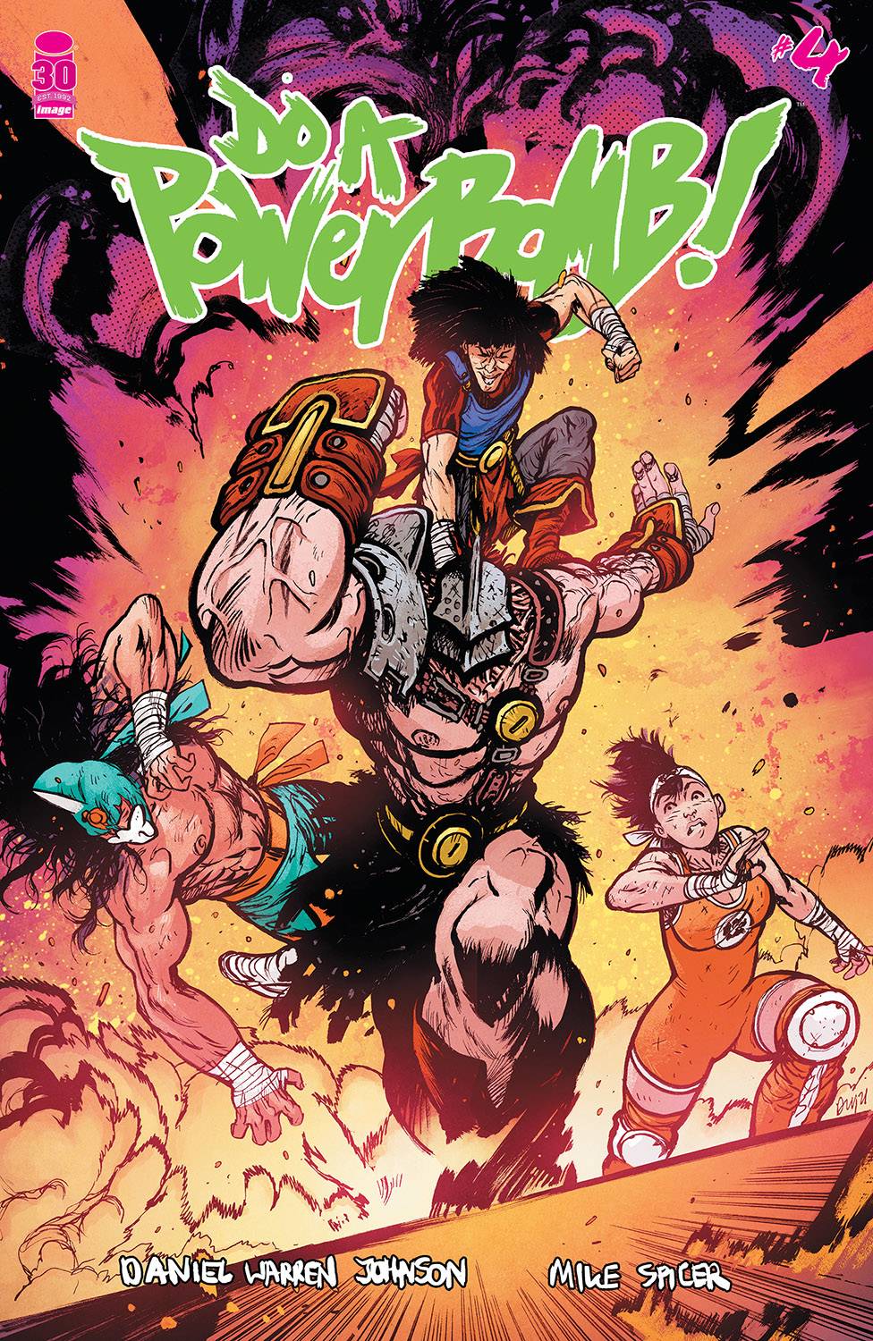 Image Comics Comic Books DO A POWERBOMB #4 (OF 7) CVR A JOHNSON & SPICER 70985303445200411 JUL220200