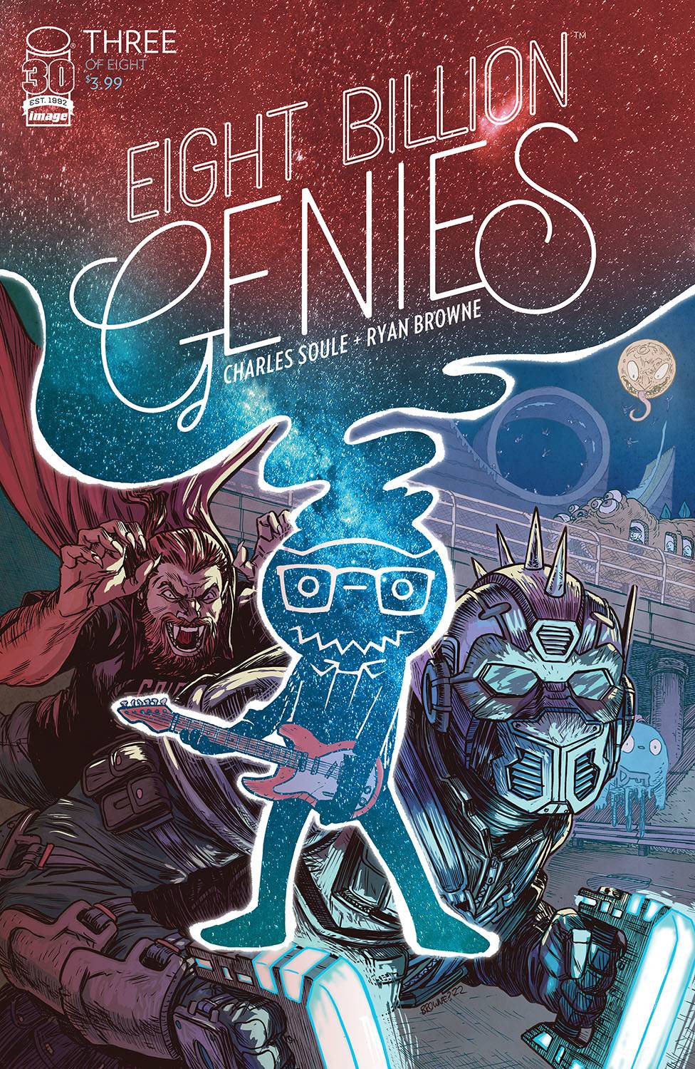 Image Comics Comic Books EIGHT BILLION GENIES #3 (OF 8) CVR A BROWNE (MR) 70985303424700311 MAY220220