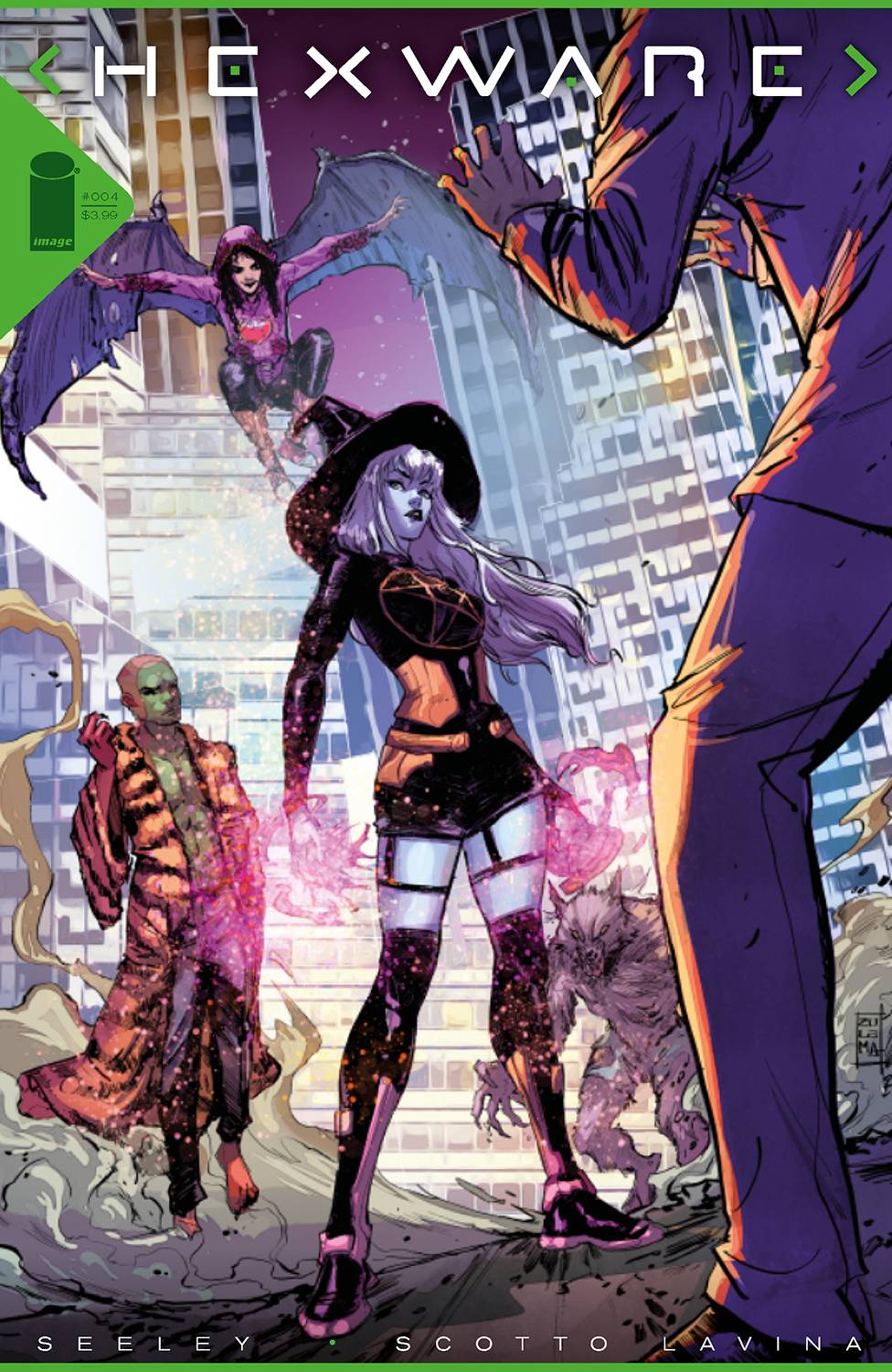 Image Comics Comic Books HEXWARE #4 (OF 6) CVR A LAVINA (MR) 70985303660900411 JAN230208