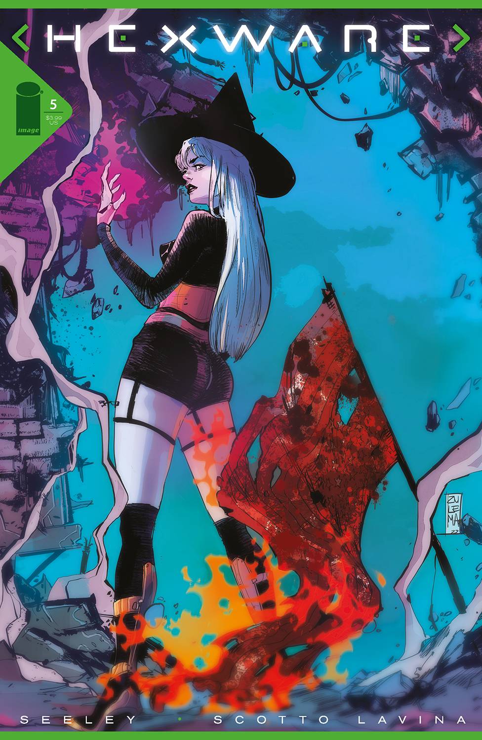 Image Comics Comic Books HEXWARE #5 (OF 6) CVR A LAVINA (MR) 70985303660900511 FEB230177