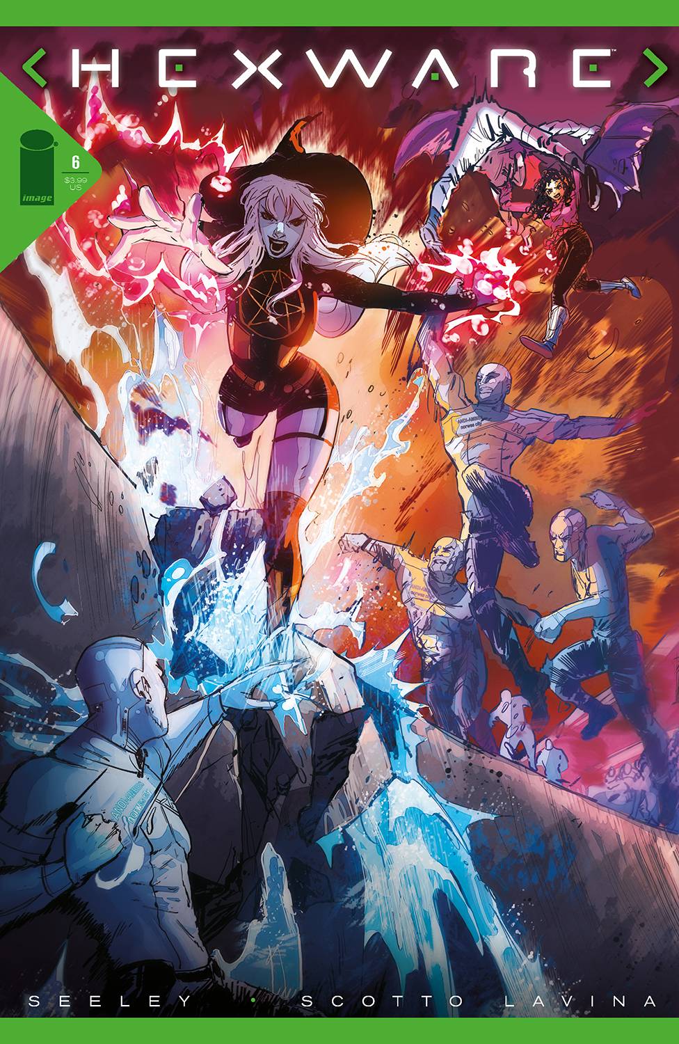 Image Comics Comic Books HEXWARE #6 (OF 6) CVR A LAVINA (MR) 70985303660900611 MAR230130