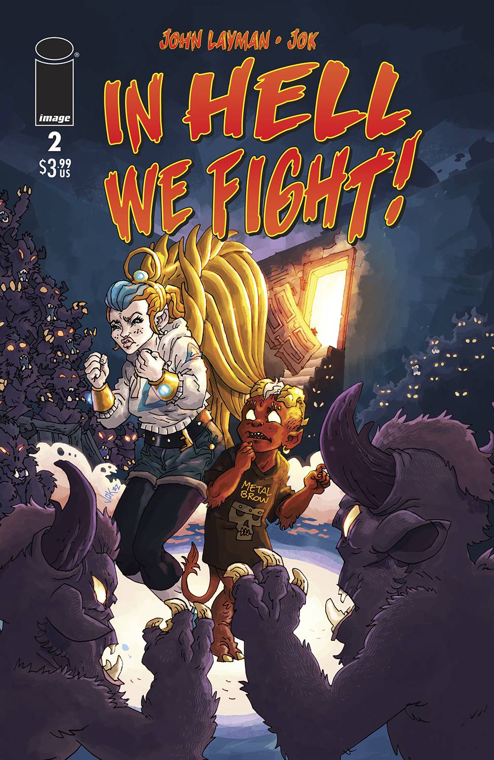 Image Comics Comic Books IN HELL WE FIGHT #2 CVR A JOK 70985303767500211 MAY230235
