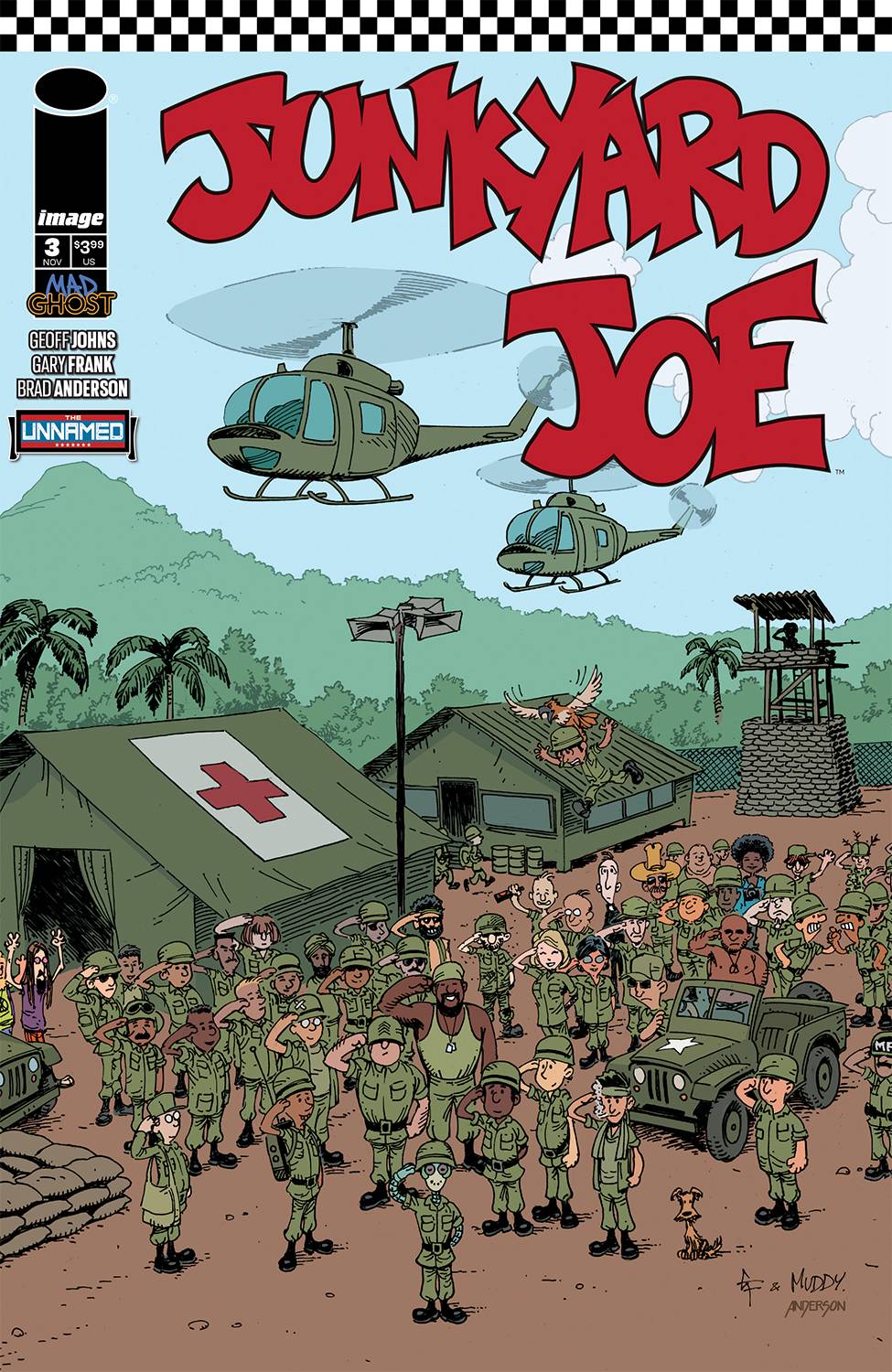 Image Comics Comic Books JUNKYARD JOE #3 CVR D FRANK & ANDERSON 70985303583100341 OCT220163
