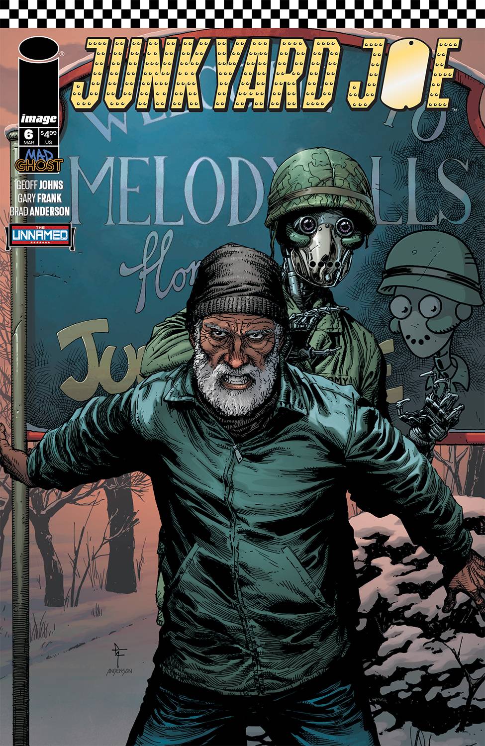 Image Comics Comic Books JUNKYARD JOE #6 CVR A FRANK & ANDERSON 70985303583100611 JAN230225