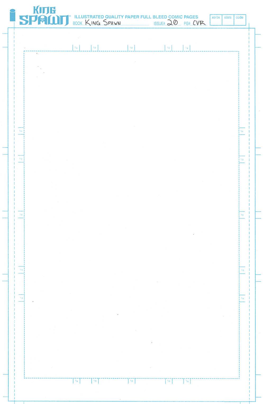 Image Comics Comic Books KING SPAWN #20 CVR C BLANK SKETCH 70985303170302031 NOV228347