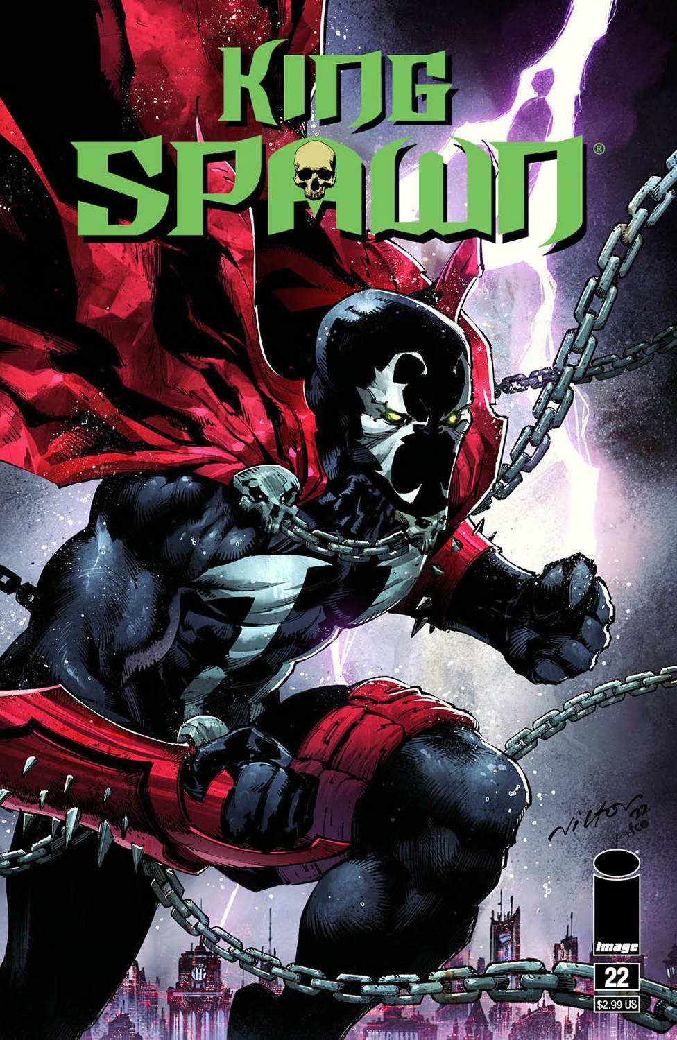 Image Comics Comic Books KING SPAWN #22 CVR A BOGDANOVIC 70985303170302211 MAR230143