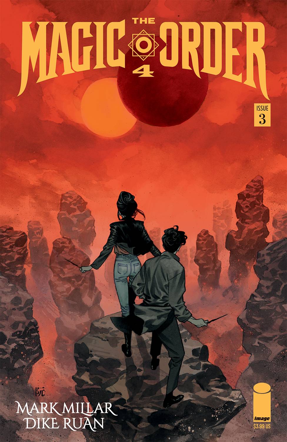 Image Comics Comic Books MAGIC ORDER 4 #3 (OF 6) CVR A RUAN (MR) 70985303687600311 JAN230247