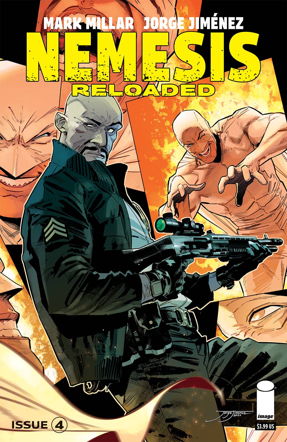 Image Comics Comic Books NEMESIS RELOADED #4 (OF 5) CVR A JIMENEZ (MR) 70985303688300411 FEB230215