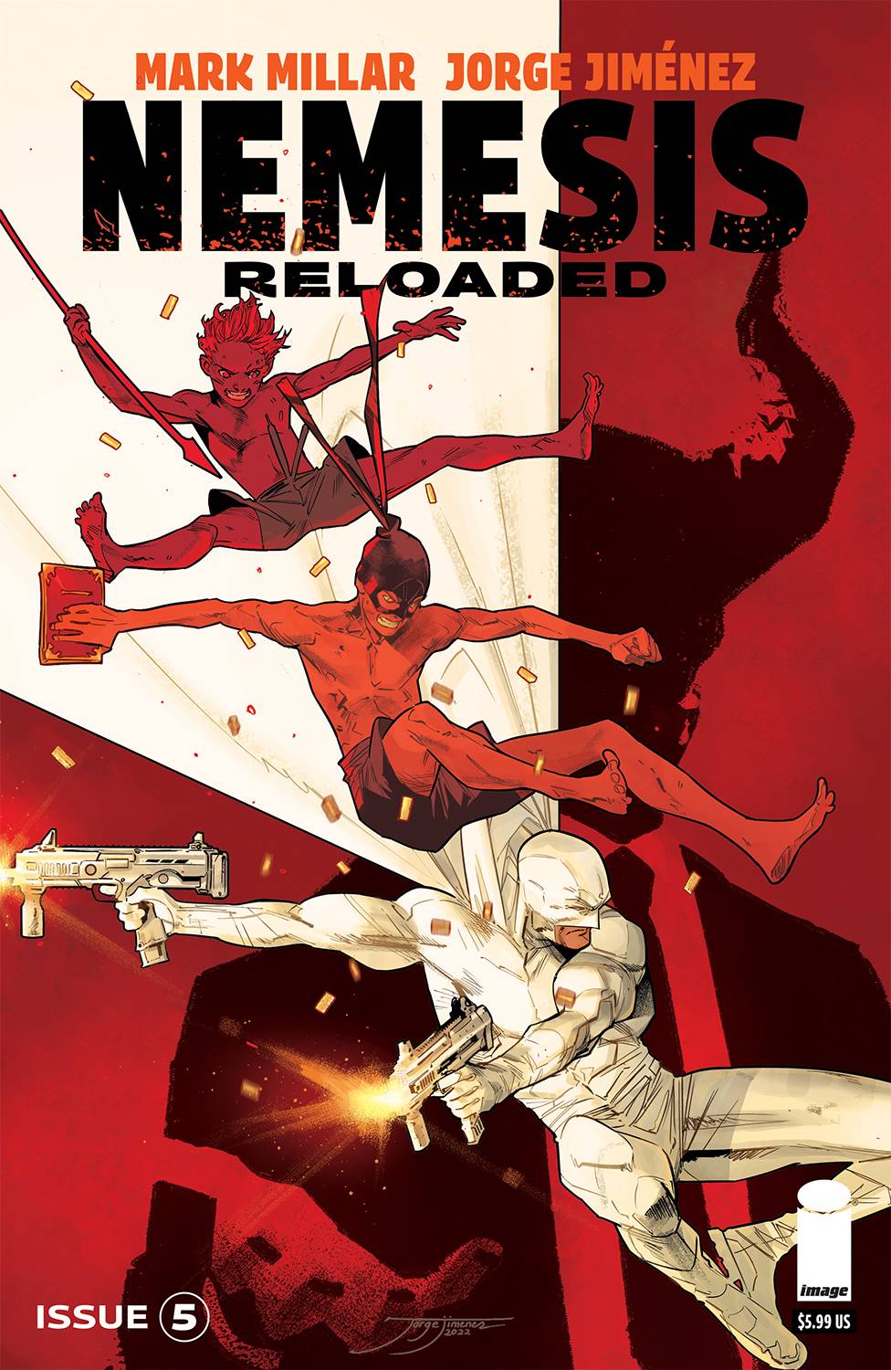 Image Comics Comic Books NEMESIS RELOADED #5 (OF 5) CVR A JIMENEZ (MR) 70985303688300511 MAR230161