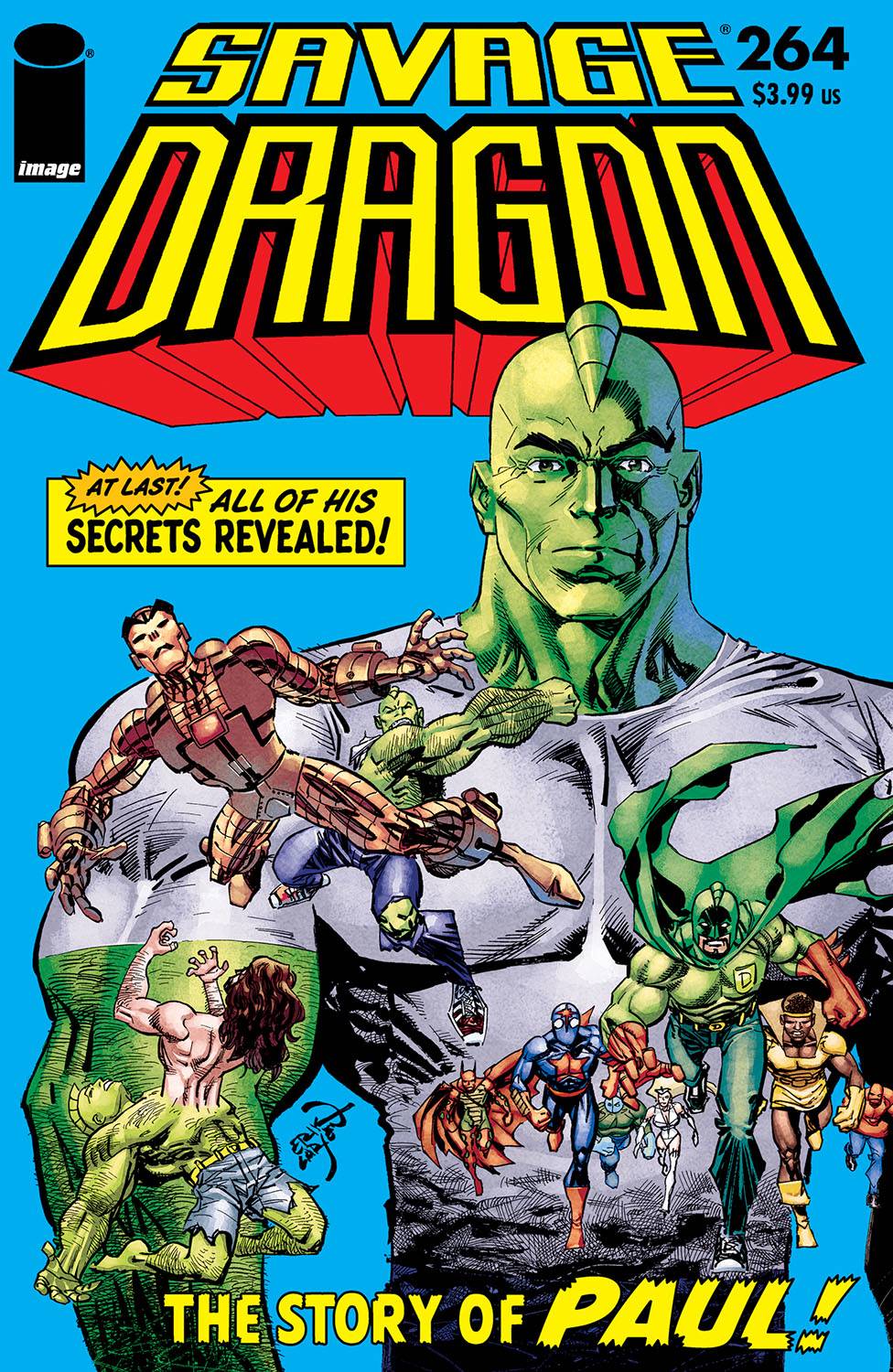 Image Comics Comic Books SAVAGE DRAGON #264 CVR A LARSEN (MR) 70985305211126411 AUG220219