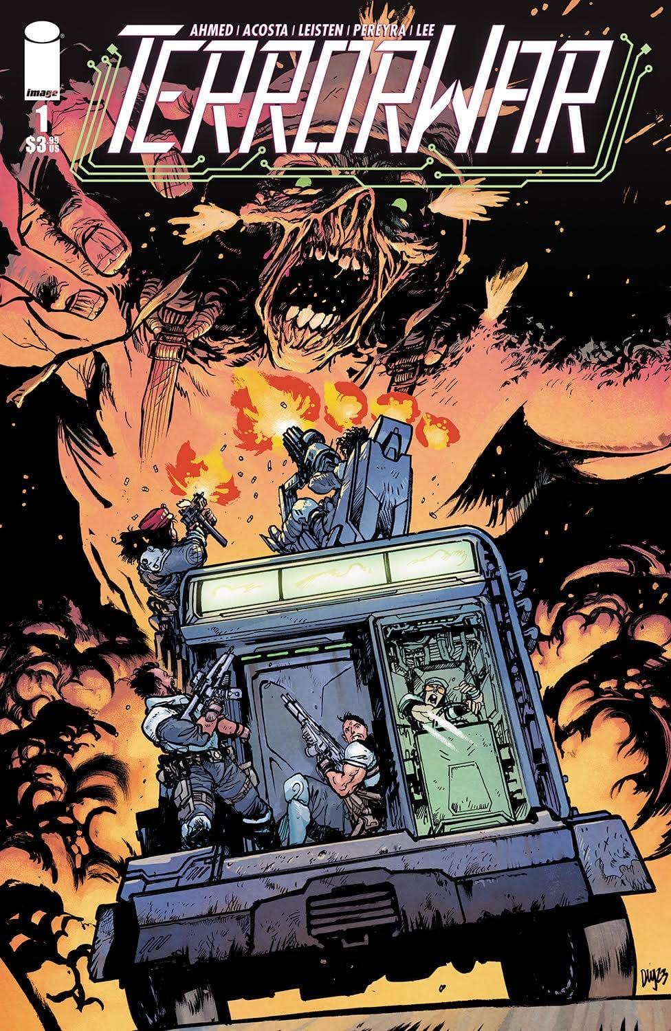 Image Comics Comic Books TERRORWAR #1 CVR B JOHNSON (MR) 70985303728600121 FEB230013