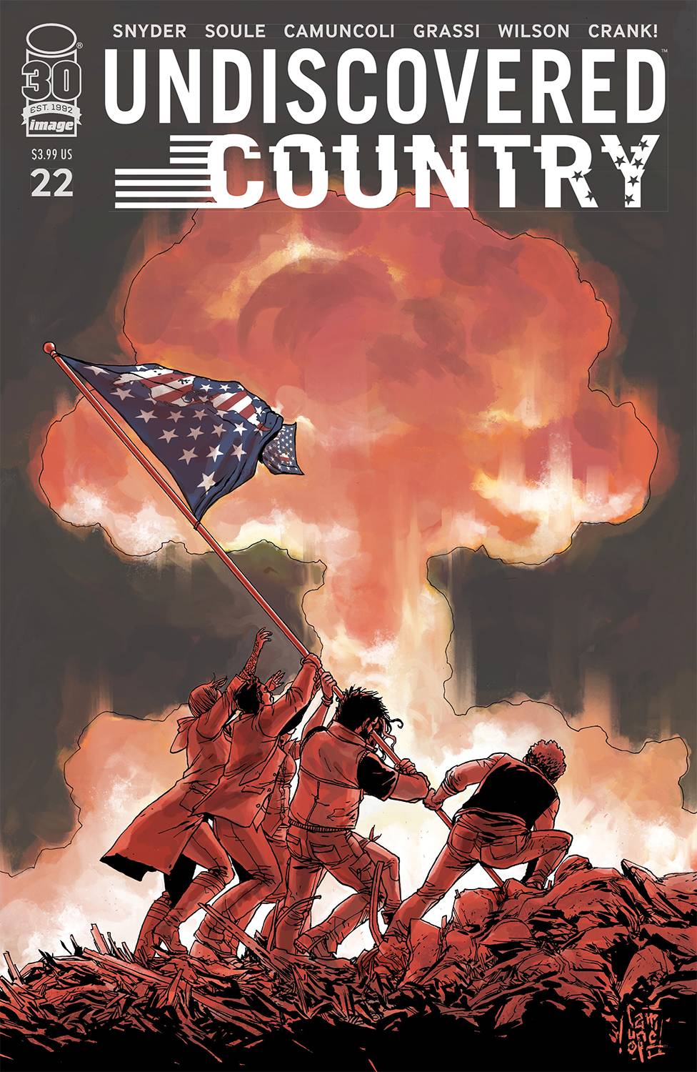 Image Comics Comic Books UNDISCOVERED COUNTRY #22 CVR A CAMUNCOLI (MR) 70985302929802211 AUG220240