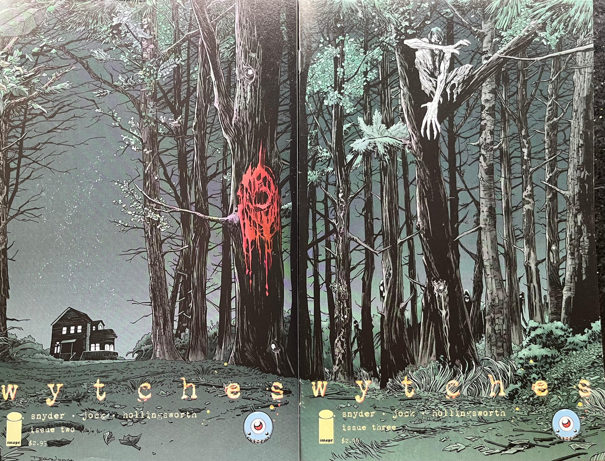 Image Comics Comic Books WYTCHES #2 & #3 THIRD EYE EXCLUSIVE BY DECLAN SHALVEY SET 98765308 TE0223049