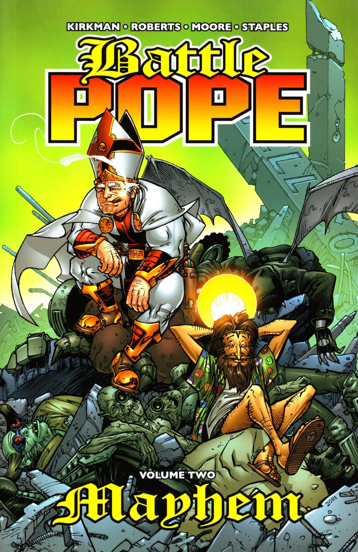 IMAGE COMICS Graphic Novel Battle Pope TP Vol 02 Mayhem (MR) 9781582406527 JUL061678