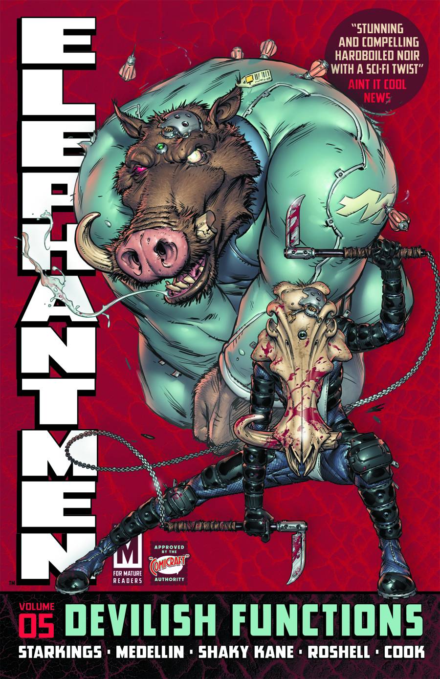 IMAGE COMICS Graphic Novel Elephantmen TP Vol 05 Devilish Functions (MR) 9781607066149 SEP128364