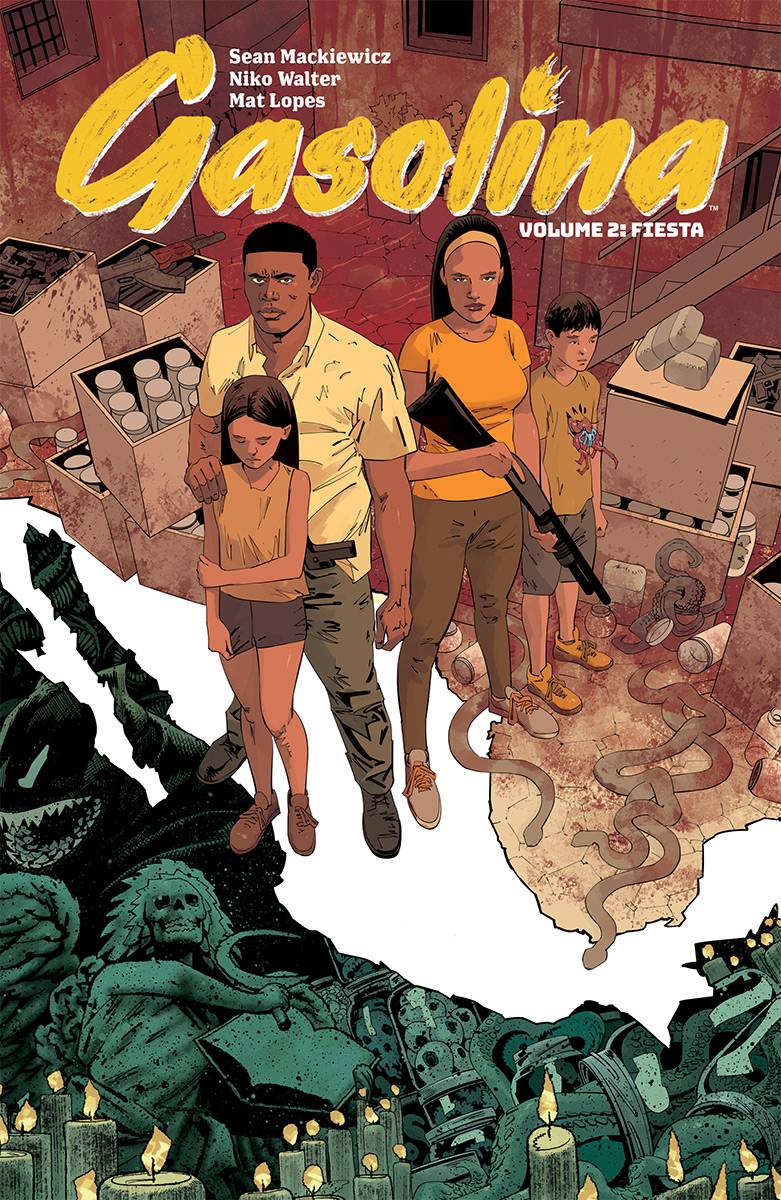 IMAGE COMICS Graphic Novel Gasolina TP Vol 02 (MR) 9781534308640 AUG180151