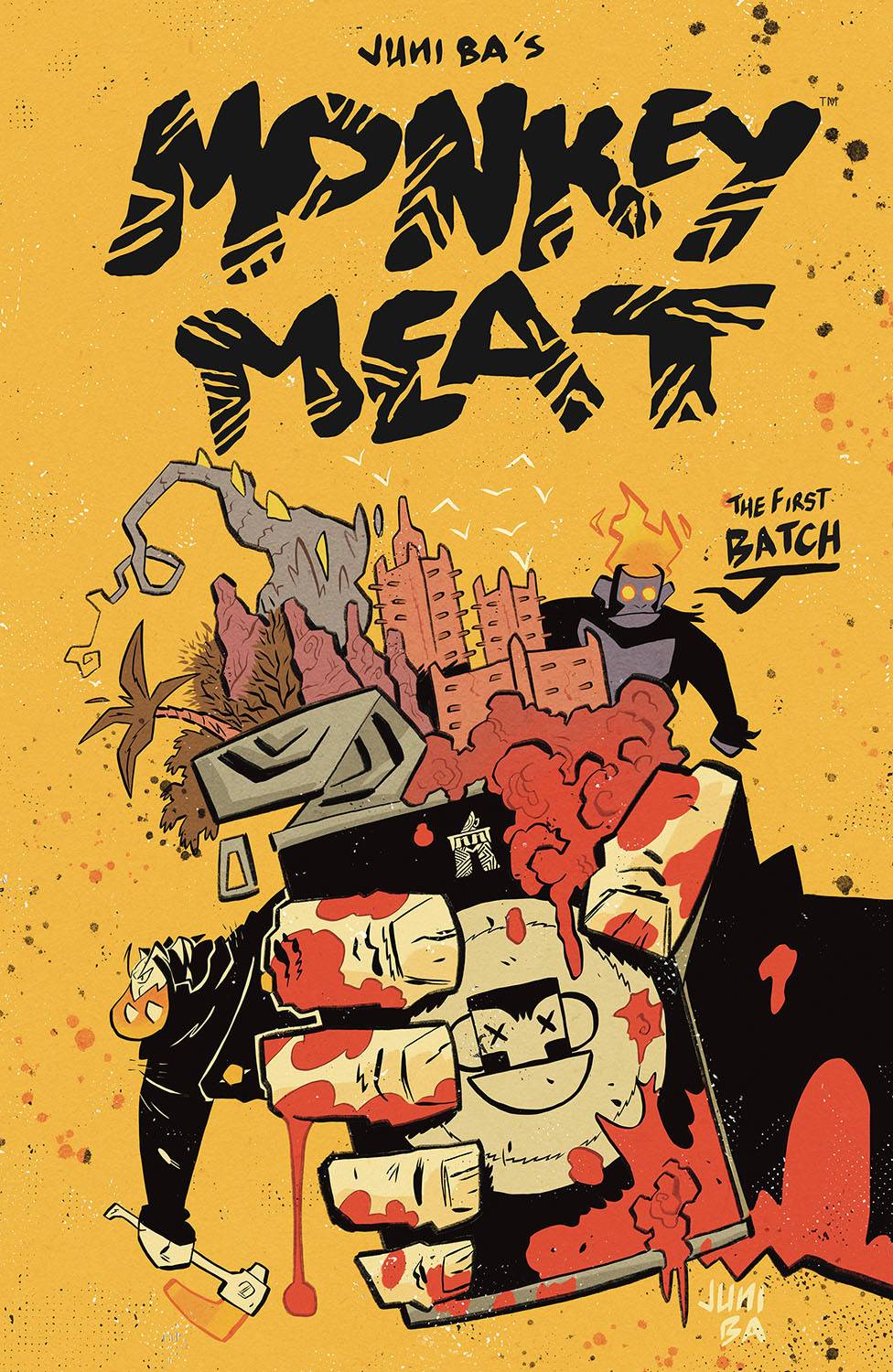 IMAGE COMICS Graphic Novel Monkey Meat First Batch TP 9781534323230 JUN220118