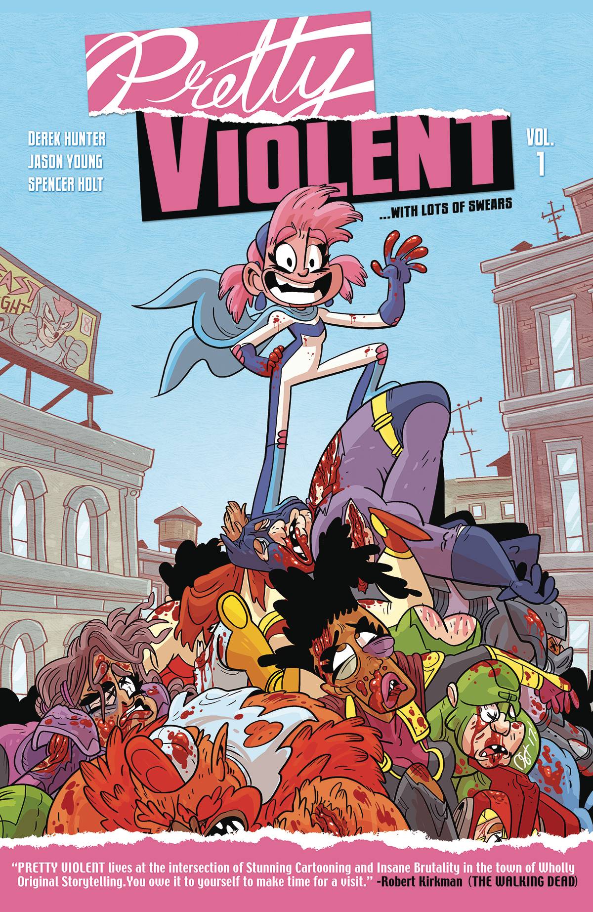 IMAGE COMICS Graphic Novel Pretty Violent TP Vol 01 (MR) 9781534315075 STL131503