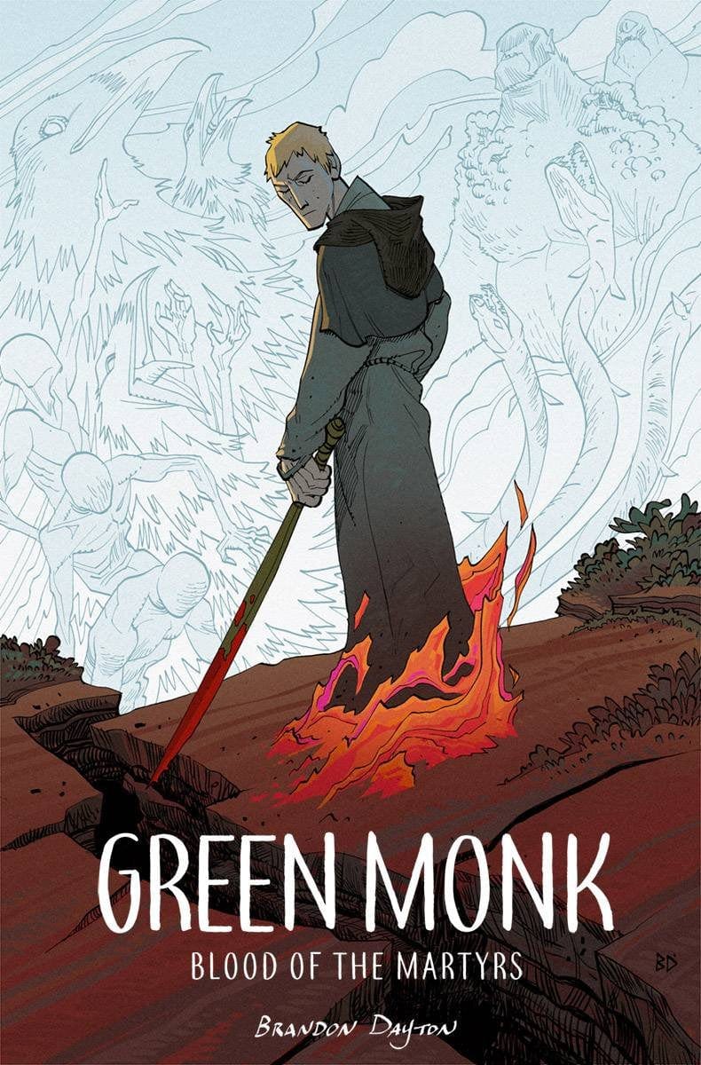 IMAGE COMICS Graphic Novel Green Monk Blood Of Martyrs TP 9781534308312 JUL180126