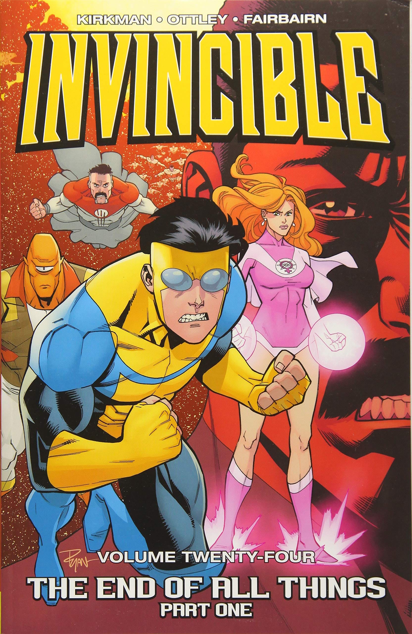 Invincible #1 エクスクルーシブ表紙 アメコミリーフ INVINCIBLE #133