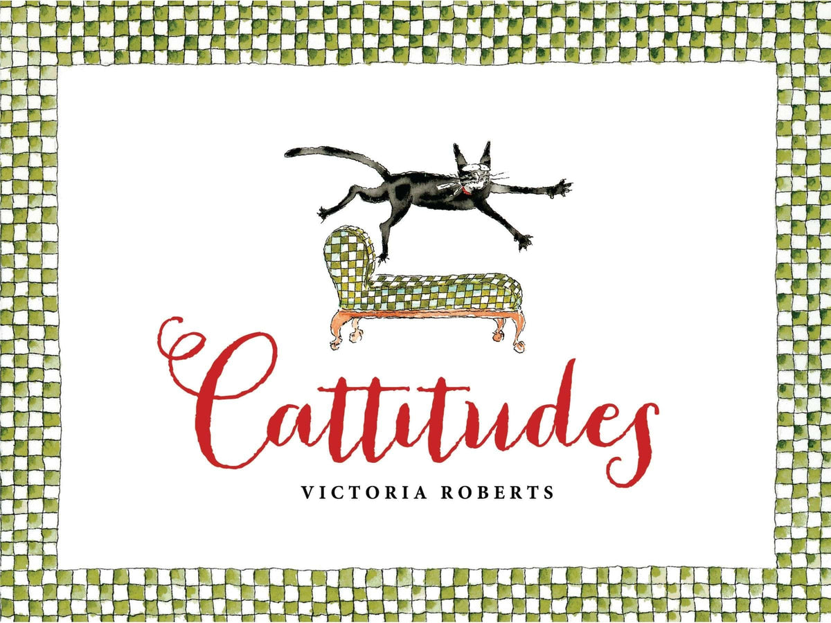 Imagine Books Cattitudes by Victoria Roberts HC 9781623540234